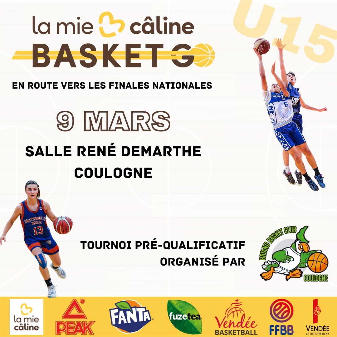 🏀BBC Coulogne : Tournois U15 masculins La Mie Câline🏀