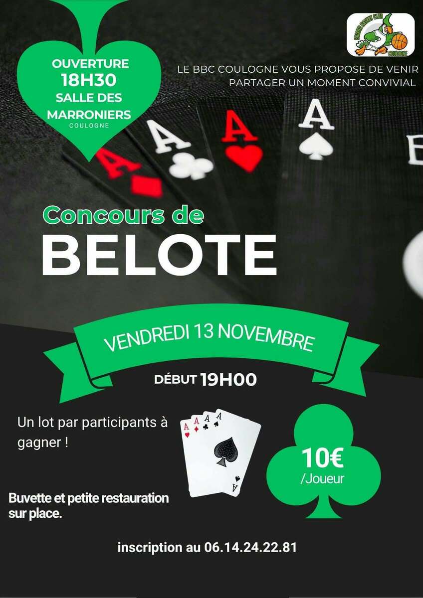 Concours de BELOTE