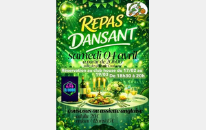 REPAS DANSANT du BBC Coulogne