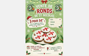 RONDS de ST NICOLAS