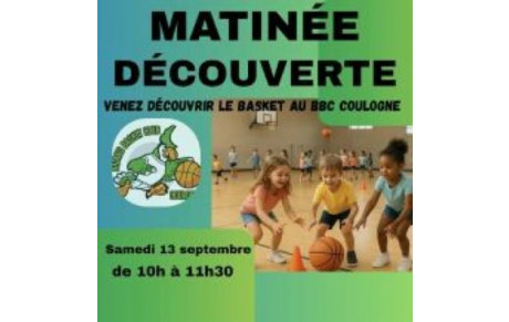 DECOUVRE LE BASKET AVEC LE BBC COULOGNE