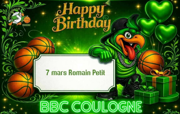 ANNIVERSAIRE AU BBC COULOGNE